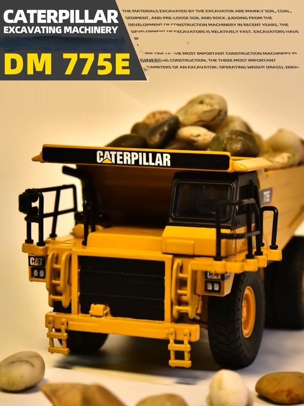 NORSCOT CAT775E Caminhão de descarga 1/64 Escala Modelo Decaixe De Colecionador