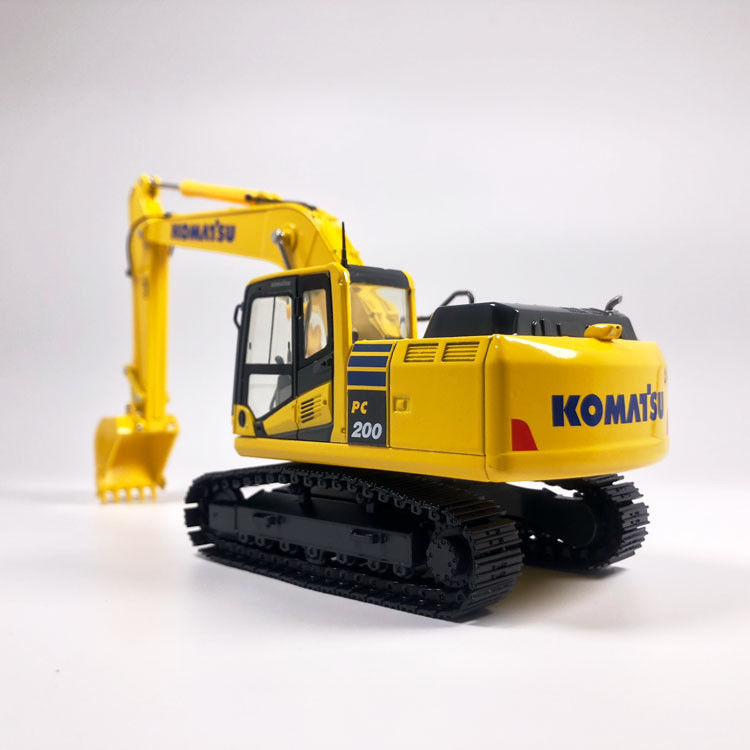 Comatsu PC200 PC210 1/50 Escala Metal Die Cast Excavator Modelo Colecionável Decoração
