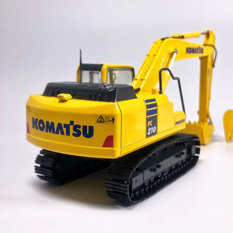 Comatsu PC200 PC210 1/50 Escala Metal Die Cast Excavator Modelo Colecionável Decoração
