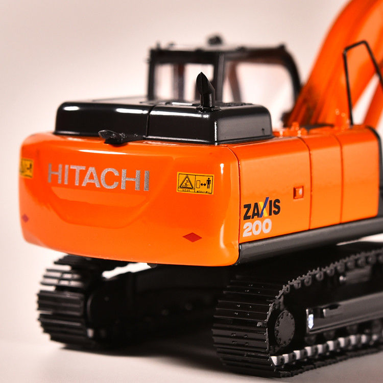 Hitachi ZAX200 Excavador Diecast Modelo 1/50 Escala Colecionável Decoração de Construção