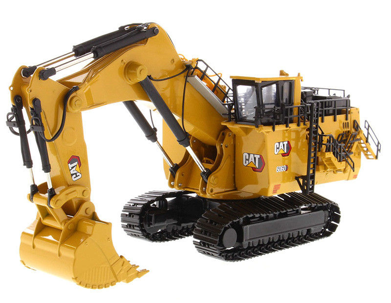 CAT6060FS 1 87 Excavadora de mineração a escala DM85651 CCM Replica de precisão de liga