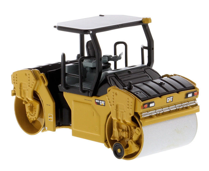1 a 64 Escala Diecast  CB-13 Vibratory Roller Cab Construção Modelo 85630