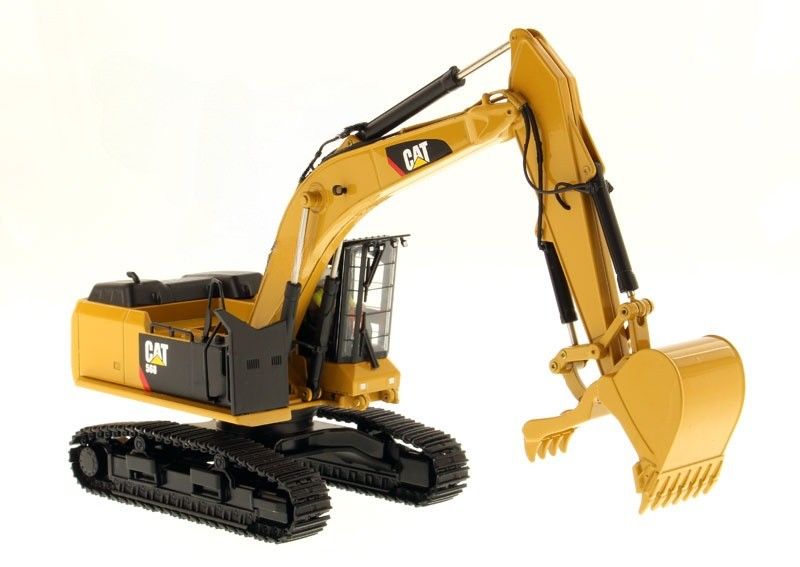 CAT 568 GF Construção de estradas 1 50 Escavação de liga de escala colecionável lagosta 85923