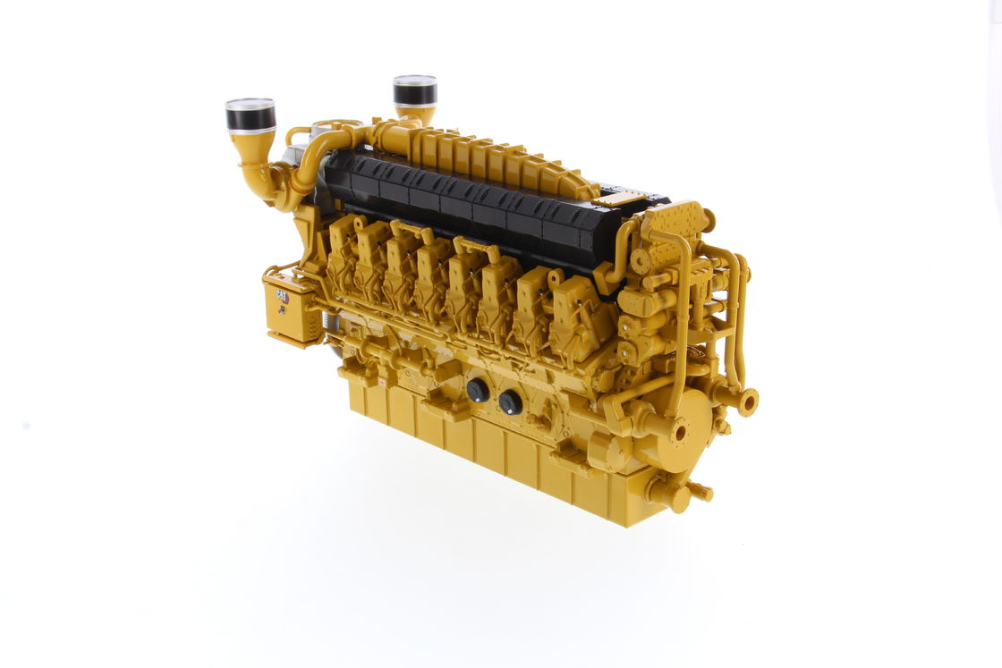 CAT G3616 Motor de compressor de gás A4 Modelo 1/25 Escala de liga de fundição a moldagem réplica 85706