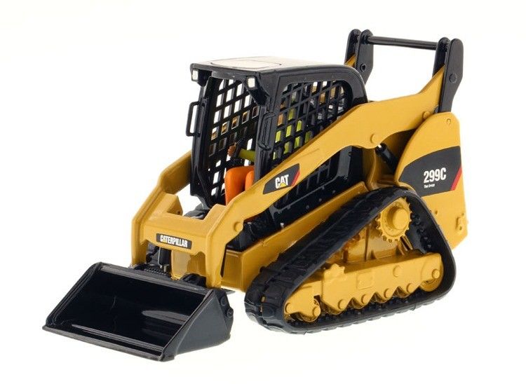 CAT 299C Compacto Loader de trilho de liga de borracha modelo 1/32 Escala 85226
