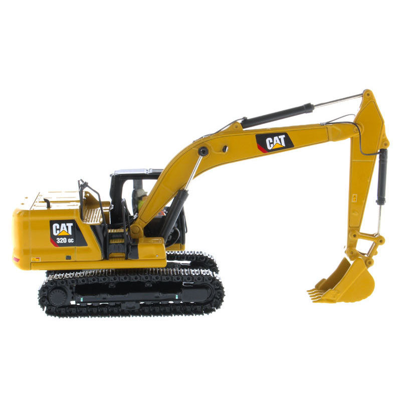 Colecionável em escala 1:50 CAT M320 GC Excavator Modelo de liga de fundição por esmagamento para entusiastas da construção