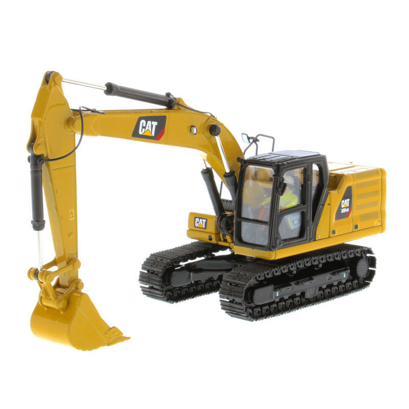 Colecionável em escala 1:50 CAT M320 GC Excavator Modelo de liga de fundição por esmagamento para entusiastas da construção