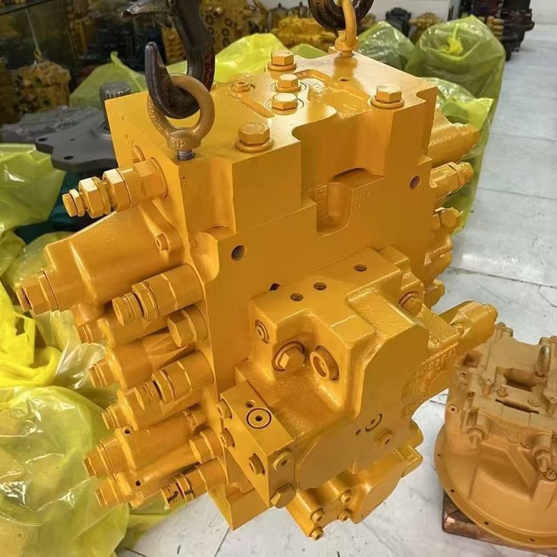 Alta Qualidade Komatsu PC200-7 Excavadora Vermelho Finish Valva de Controle Principal Peças Hidráulicas