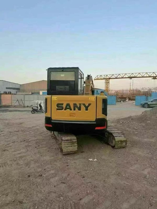 Usado 2023 SANY SY60 mini escavadeira 500 horas de trabalho manutenção completa para paisagismo