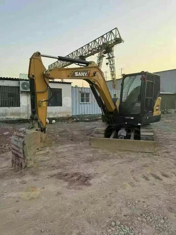 Usado 2023 SANY SY60 mini escavadeira 500 horas de trabalho manutenção completa para paisagismo