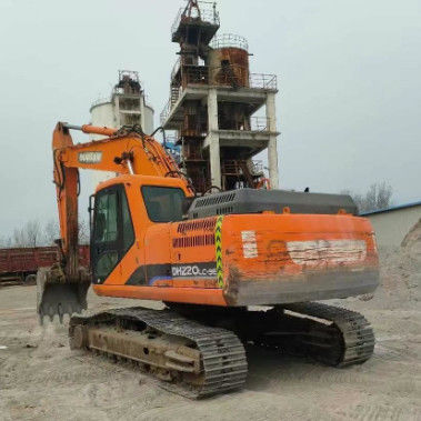 Qualidade Usada Doosan DH220-9E Excavadora de 22 toneladas Serviço completo História Mineração Construção Movimento de terra