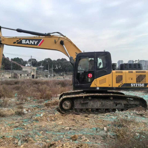 Usado 2019 SANY SY215-10 Excavadora 21Ton Capacidade Serviço Completo História Construção Mineração