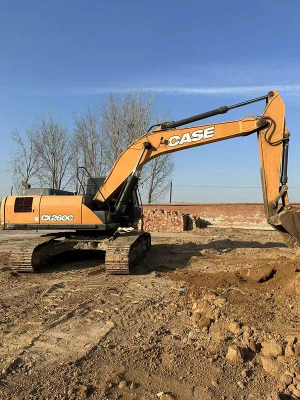Excavadora usada de 2019 CX260C Excavadora de 26 toneladas Capacidade de serviço completo Mineração Construção Movimento de terra