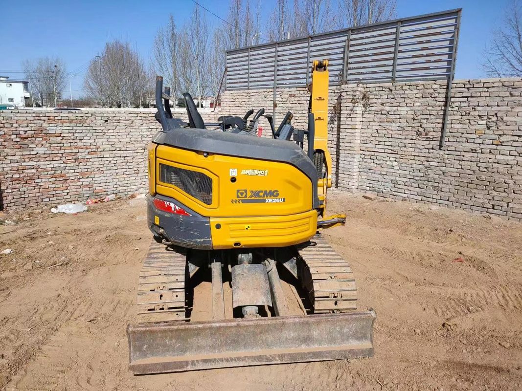 Usado 2022 XCMG XE26U Mini Excavator 2.6T Bem Mantido CE ISO Utilidade de Paisagem