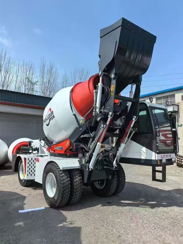Luzun 8m3 Ready Mix Concrete Mixer Camião Motor Diesel Performance certificada CE ISO