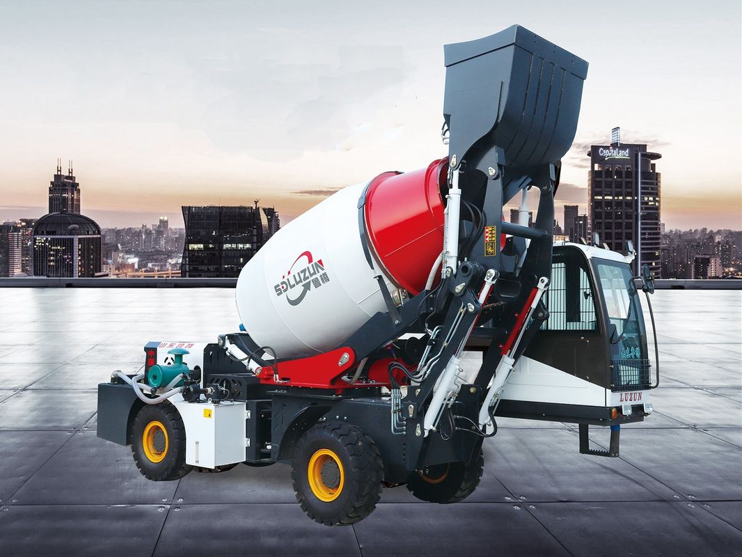 Luzun 8m3 Ready Mix Concrete Mixer Camião Motor Diesel Performance certificada CE ISO