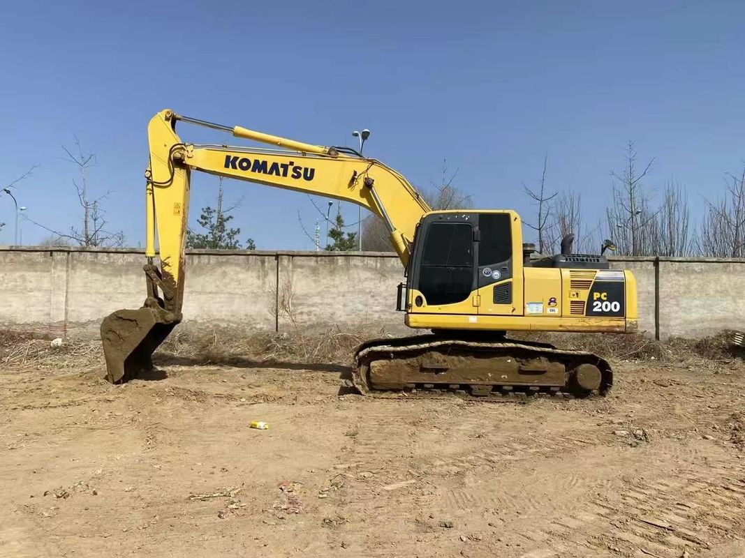 Excavadora Komatsu PC200-8M0 de 20 toneladas de alto desempenho para projetos de construção