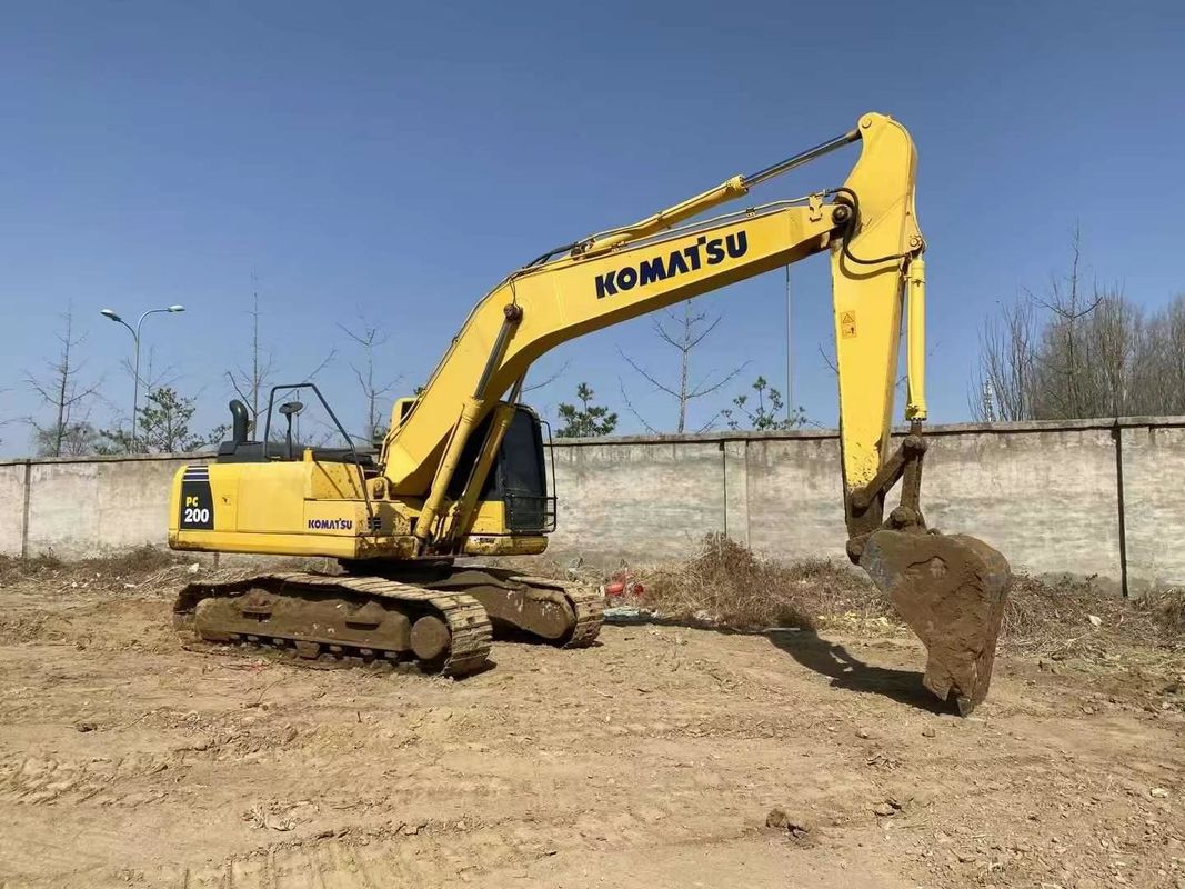 Excavadora Komatsu PC200-8M0 de 20 toneladas de alto desempenho para projetos de construção