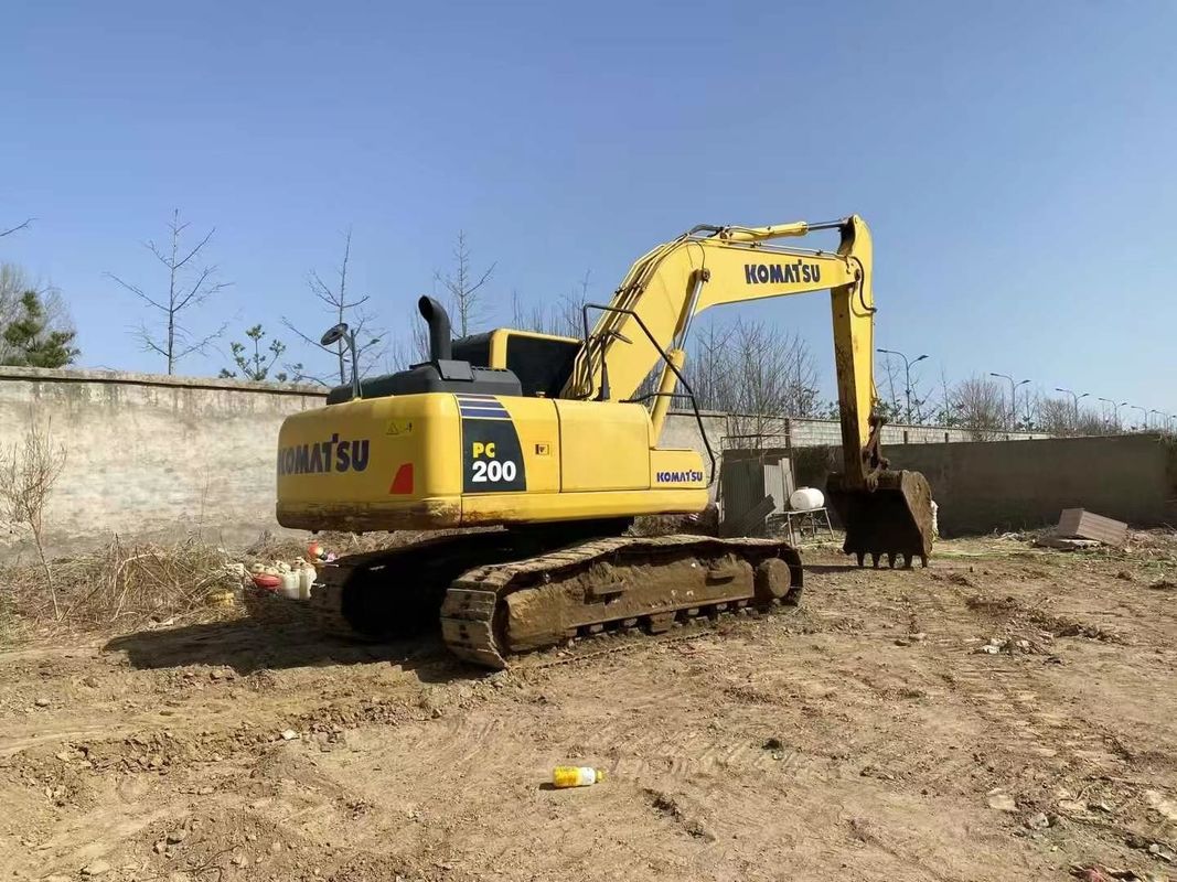 Excavadora Komatsu PC200-8M0 de 20 toneladas de alto desempenho para projetos de construção