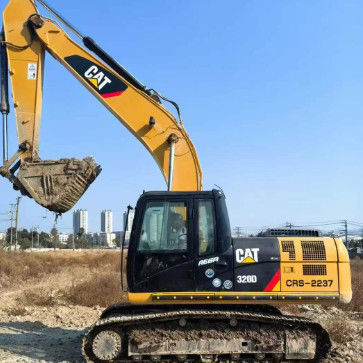 Excavadora  320D Usada Capacidade de 20 toneladas Histórico de serviço completo Certificado CE ISO