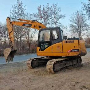 Excavadora Lovol FR150 15T usada História de serviço completo para mineração de construção
