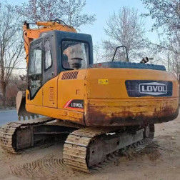 Excavadora Lovol FR150 15T usada História de serviço completo para mineração de construção