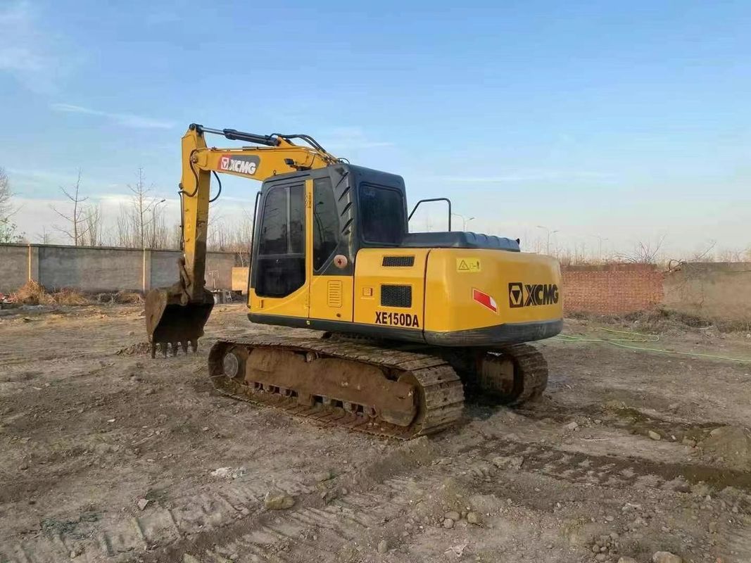 Excavadora usada XCMG XE150DA 15 toneladas Máquina pesada para construção mineração movimentação de terra