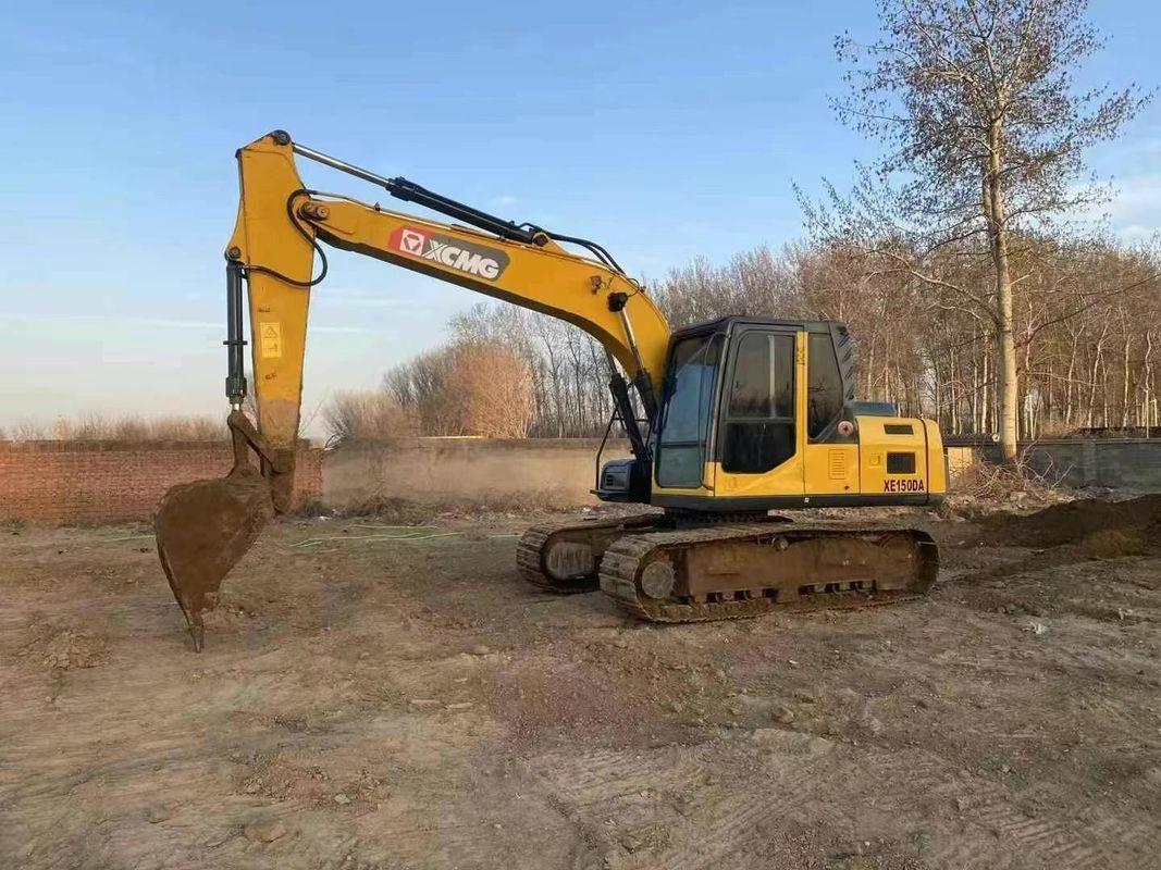 Excavadora usada XCMG XE150DA 15 toneladas Máquina pesada para construção mineração movimentação de terra