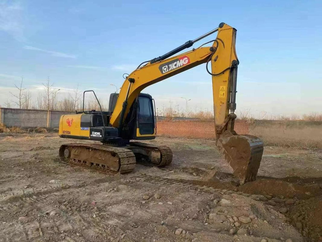 Excavadora usada XCMG XE150DA 15 toneladas Máquina pesada para construção mineração movimentação de terra