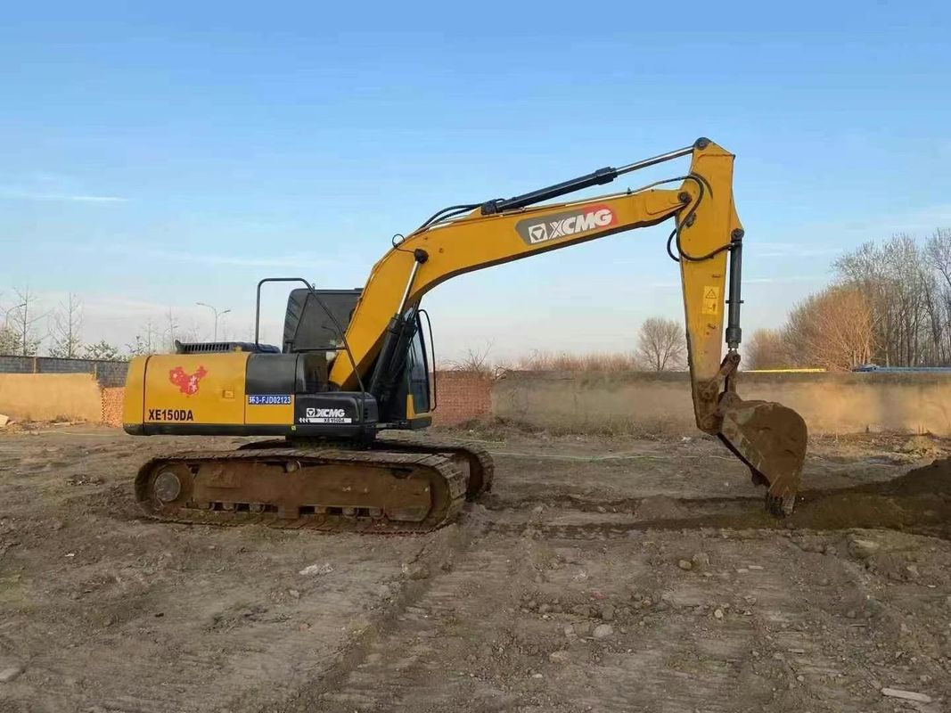 Excavadora usada XCMG XE150DA 15 toneladas Máquina pesada para construção mineração movimentação de terra