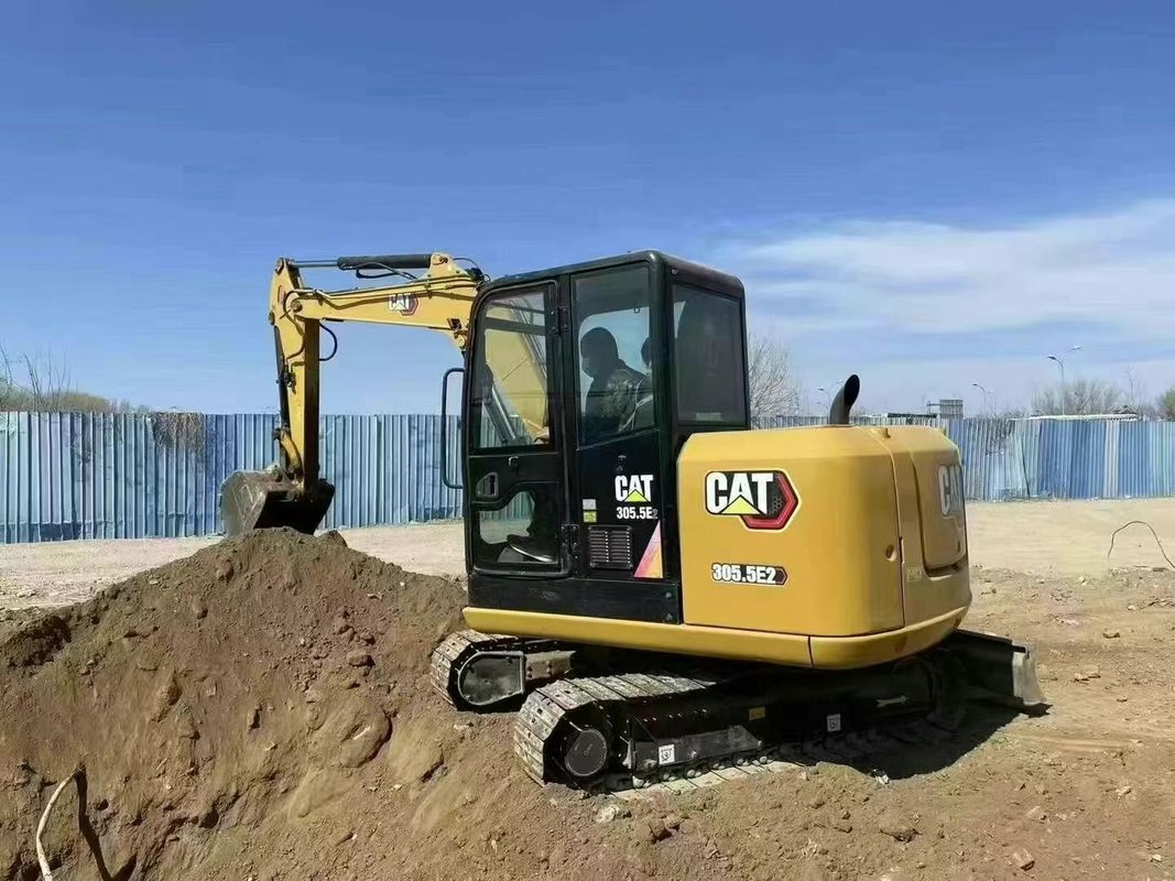 Excavadora mini CAT 305 Usada Horas baixas Verificada Garantia de 1 ano Certificada CE Confiável