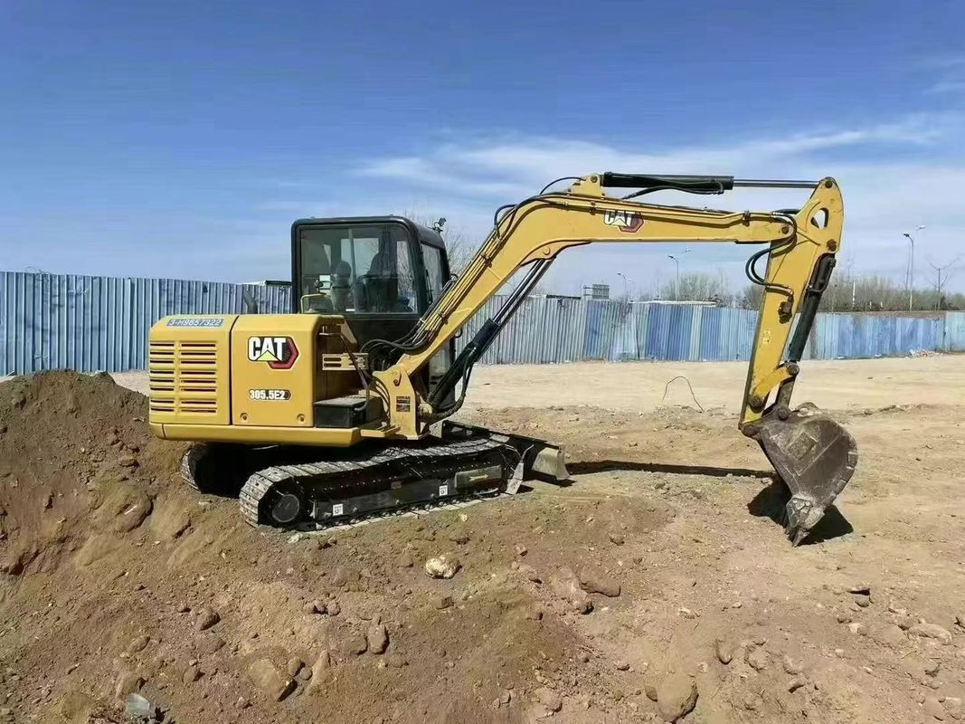 Excavadora mini CAT 305 Usada Horas baixas Verificada Garantia de 1 ano Certificada CE Confiável