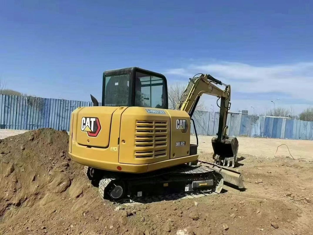 Excavadora mini CAT 305 Usada Horas baixas Verificada Garantia de 1 ano Certificada CE Confiável