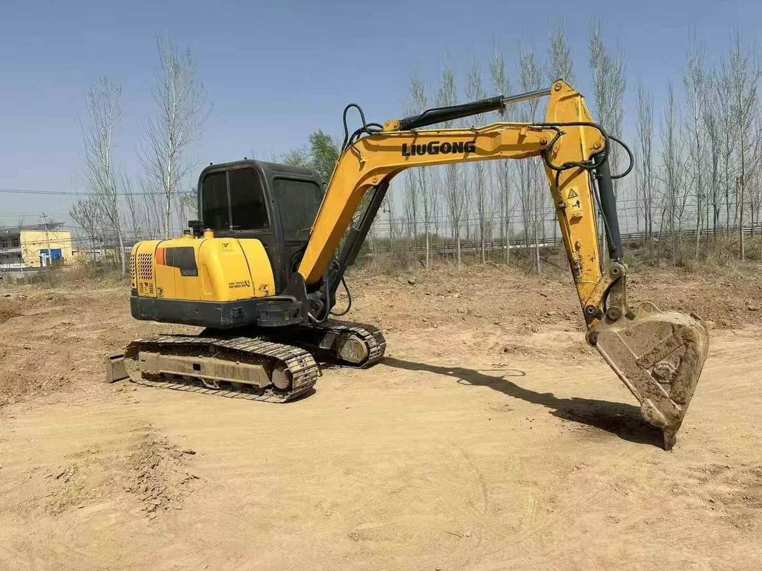 Excavadora Liugong 906E Usada Máquina de alta qualidade para trabalhos pesados de construção