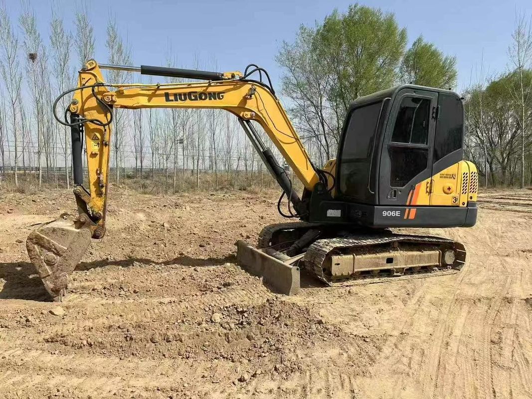Excavadora Liugong 906E Usada Máquina de alta qualidade para trabalhos pesados de construção