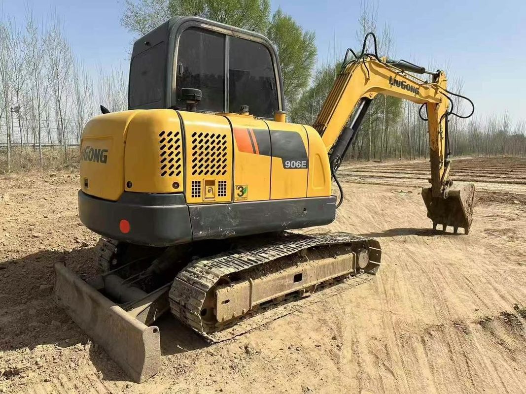 Excavadora Liugong 906E Usada Máquina de alta qualidade para trabalhos pesados de construção