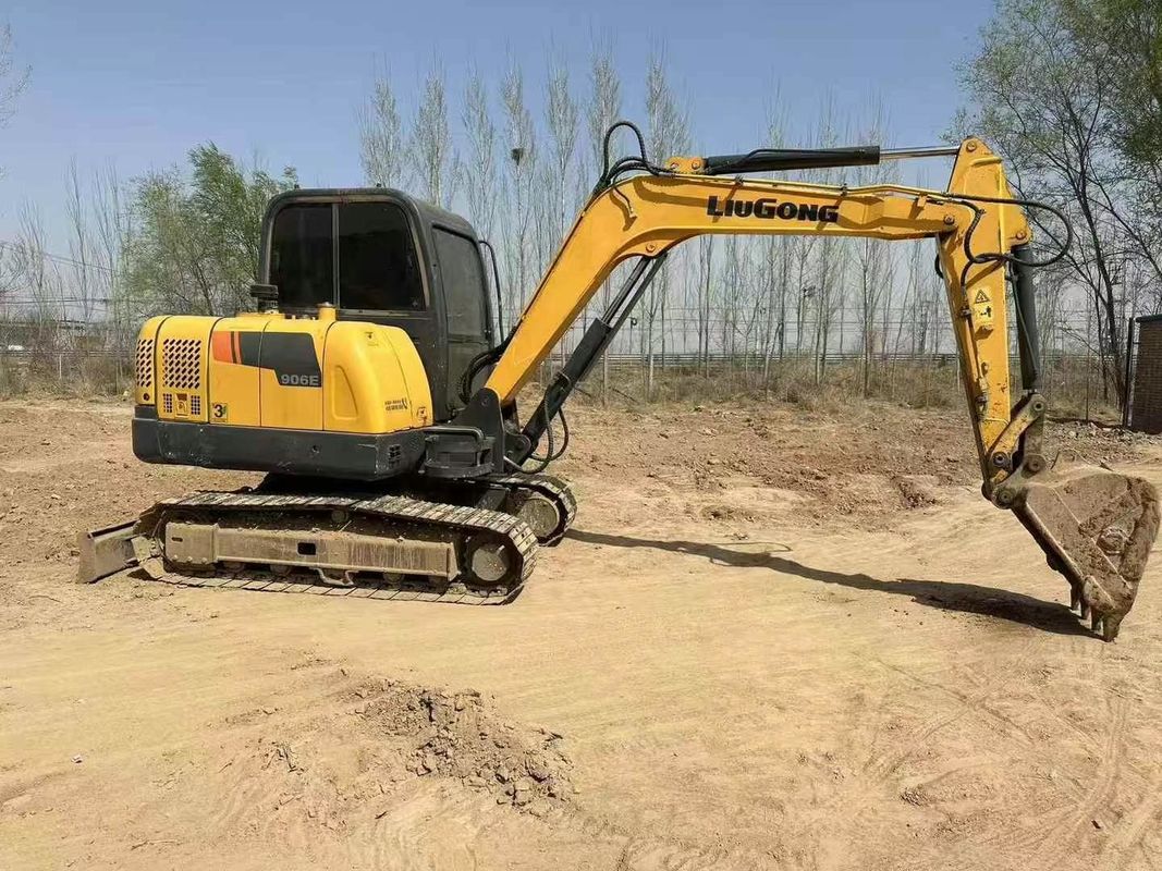 Excavadora Liugong 906E Usada Máquina de alta qualidade para trabalhos pesados de construção