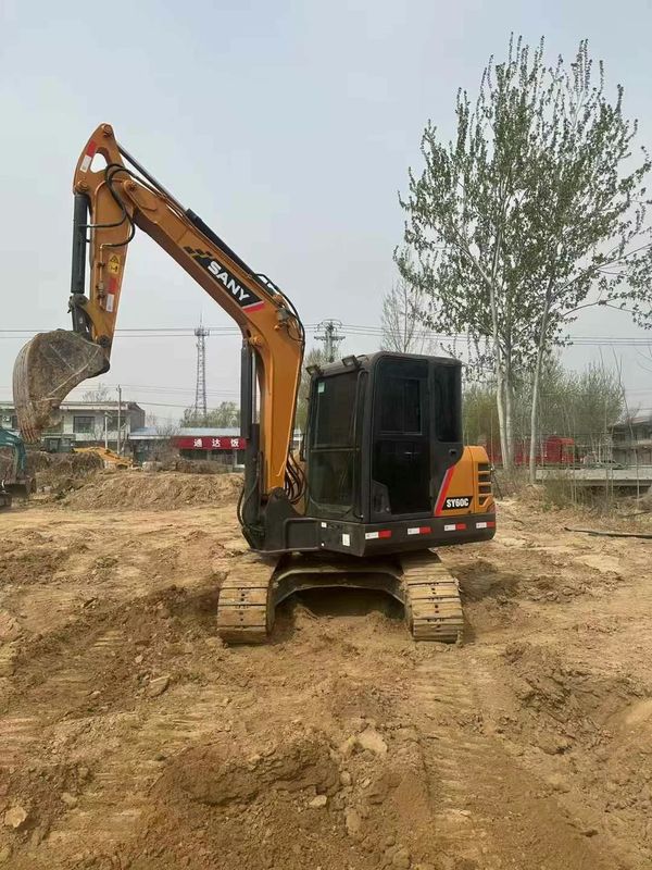 Excavadora Sany 60C Usada Em bom estado Horas baixas Preço competitivo Envio rápido