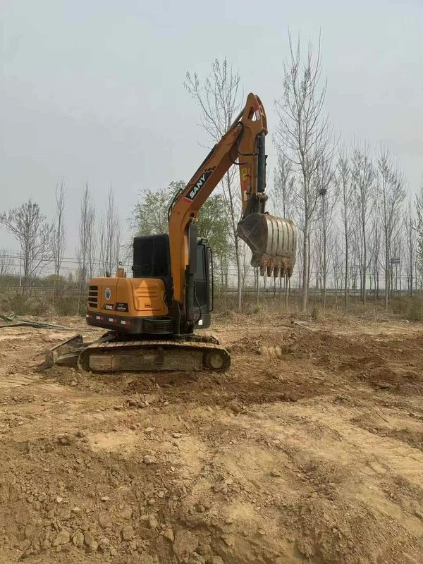 Excavadora Sany 60C Usada Em bom estado Horas baixas Preço competitivo Envio rápido