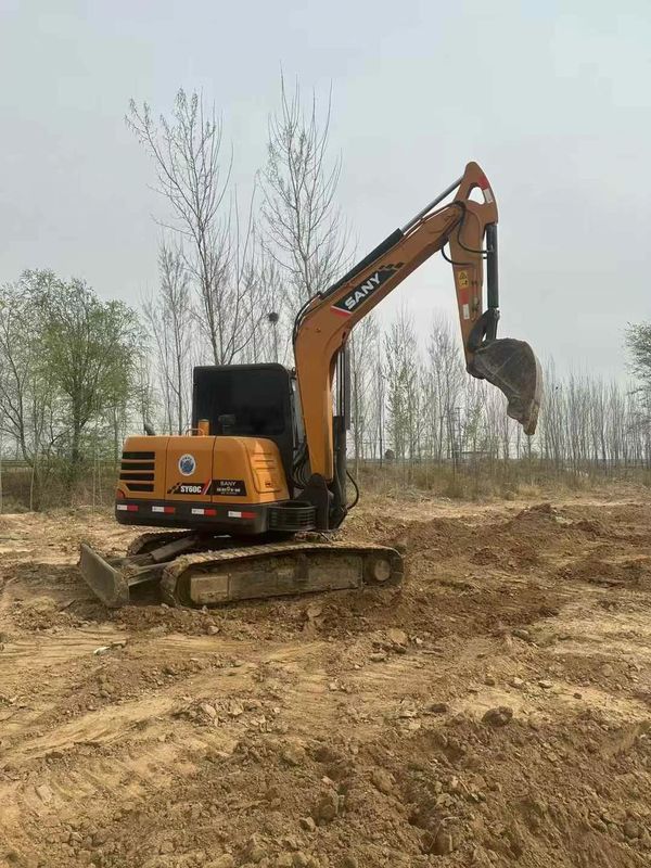 Excavadora Sany 60C Usada Em bom estado Horas baixas Preço competitivo Envio rápido