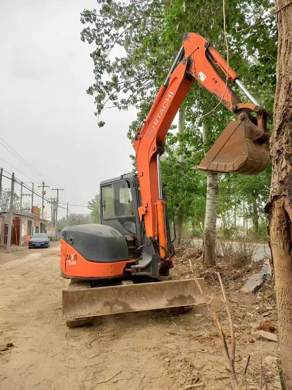 Usado Hitachi ZX75-US Excavator 7.5 Ton Mini Excavator Máquinas de construção em boas condições