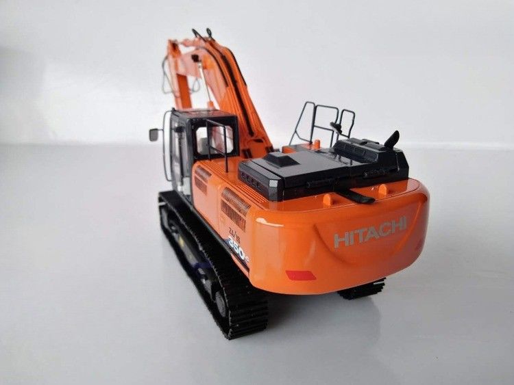 TMC 1/50 Hitachi ZAXIS350-6 Excavadora de liga Modelo ZX250-6 Veículo de construção de fundição por injeção colecionável