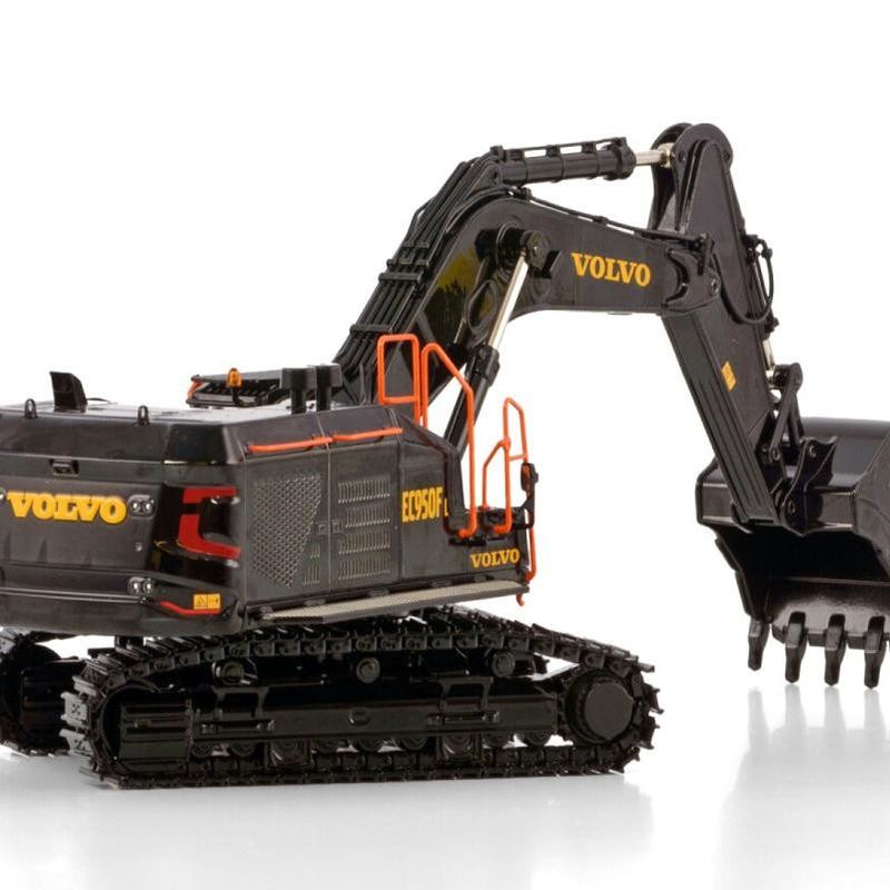 Volvo EC950F WSI 1/50 Excavadora de ligas molda-modelo Diamante Negro Edição Limitada Colecionável