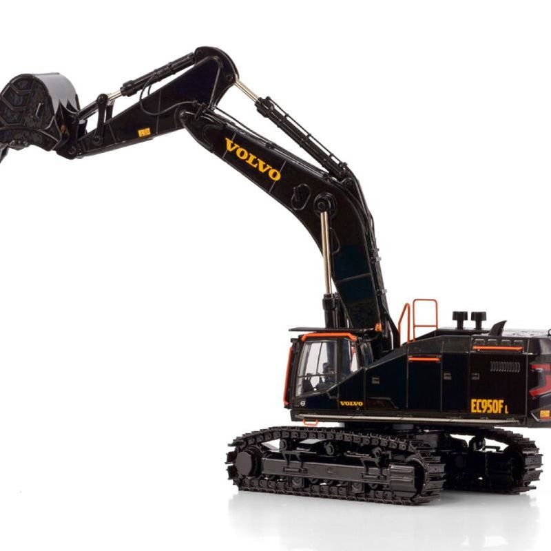 Volvo EC950F WSI 1/50 Excavadora de ligas molda-modelo Diamante Negro Edição Limitada Colecionável