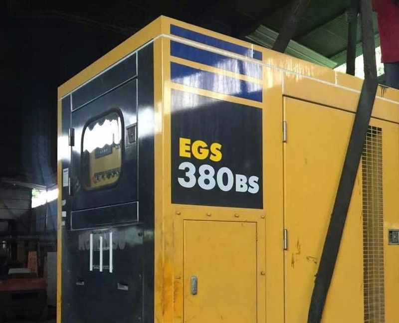Komatsu EGS380BS 1/50 Motor de gerador de liga Modelo Máquinas de construção de fundição a moagem colecionável