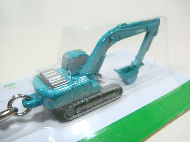 Authentic Excavator Keychain Dual Function Coleccionador Presente 2,8cm Design realista