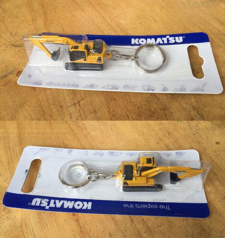 Authentic Excavator Keychain Dual Function Coleccionador Presente 2,8cm Design realista