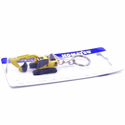 Authentic Excavator Keychain Dual Function Coleccionador Presente 2,8cm Design realista