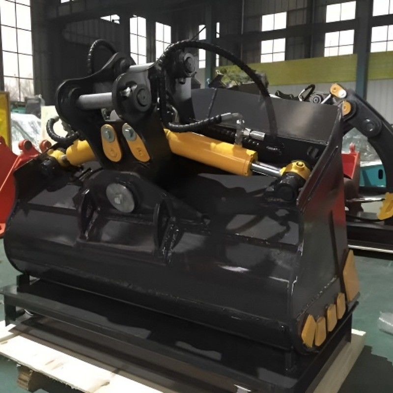 Acessório de Balde Rotativo Inclinável para Escavadeira Personalizado para Escavadeiras Pesadas de 1 a 30 Toneladas