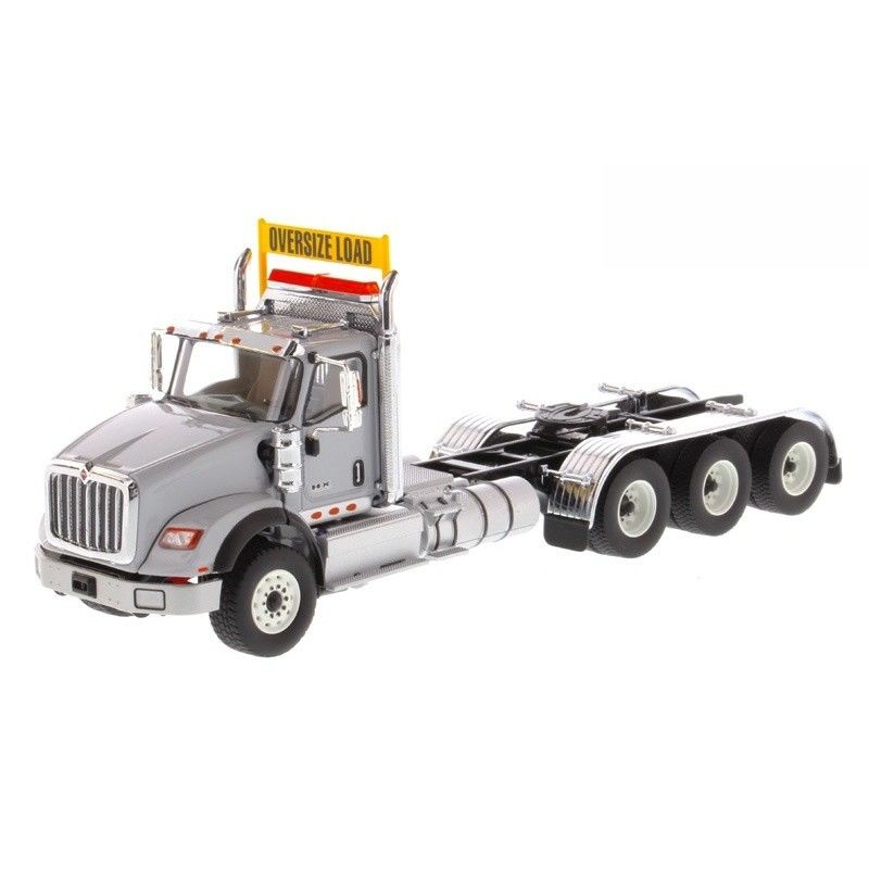 DM International HX620 Tri-Axle American Flatbed Truck Modelo 1/50 Escala de colecção 71011